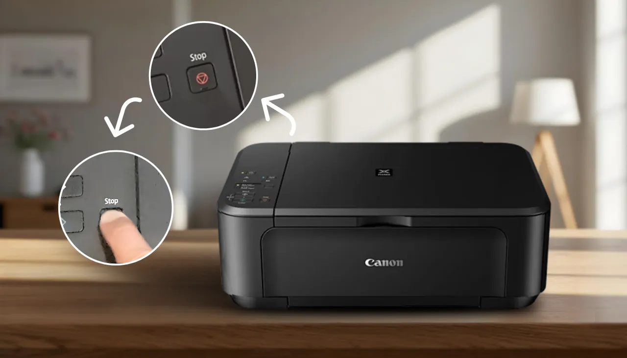 RESET Canon Printer